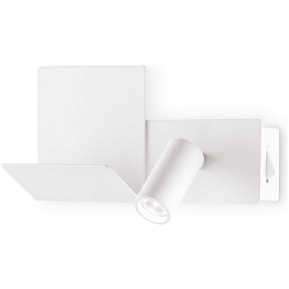 Lampada Da Parete Bianco L 190 X H 130 X P Min 75 - Max 105 Mm - Foto 1