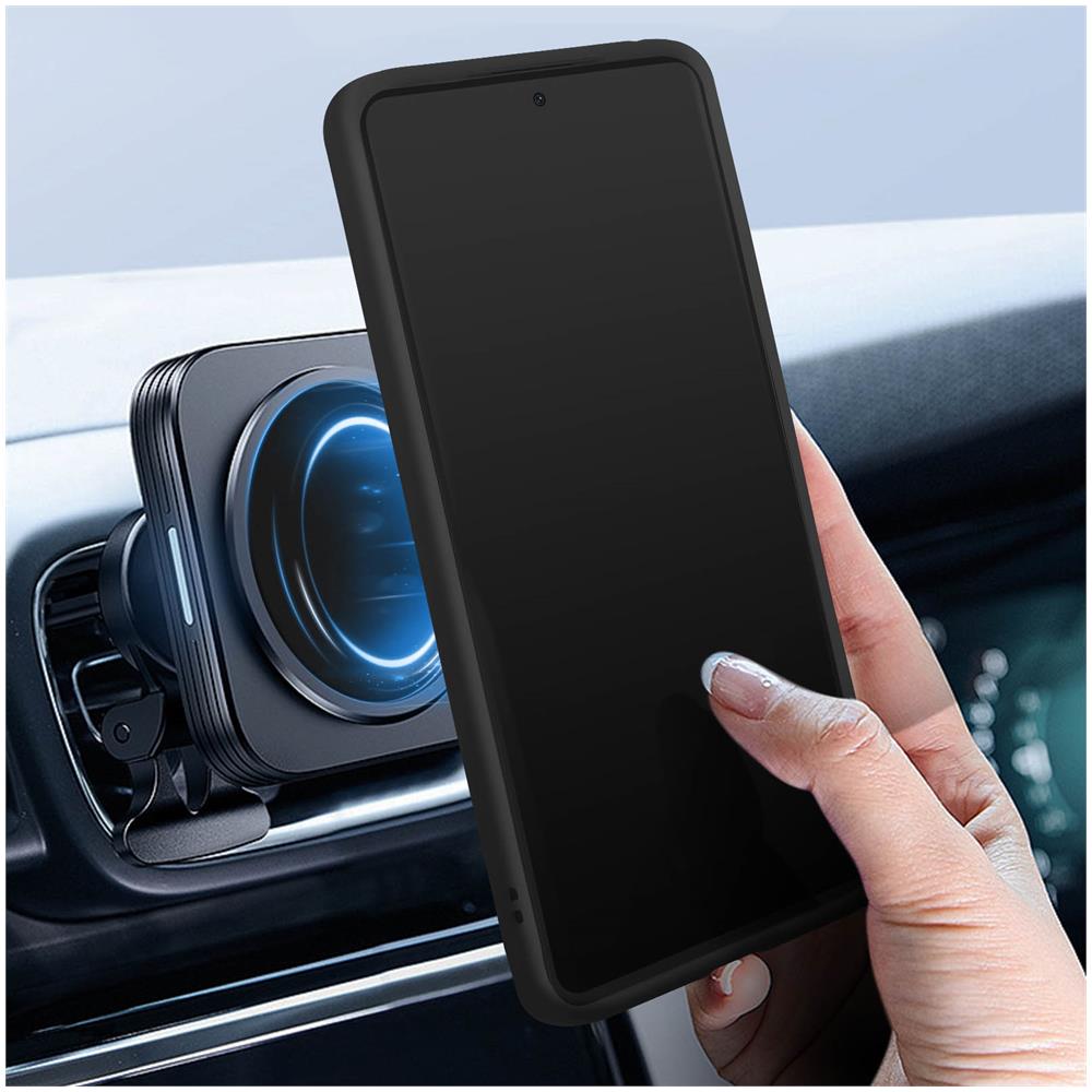 Cover Per Honor 90 Lite Anello Metallico Supporto Bordo Nero - Foto 5