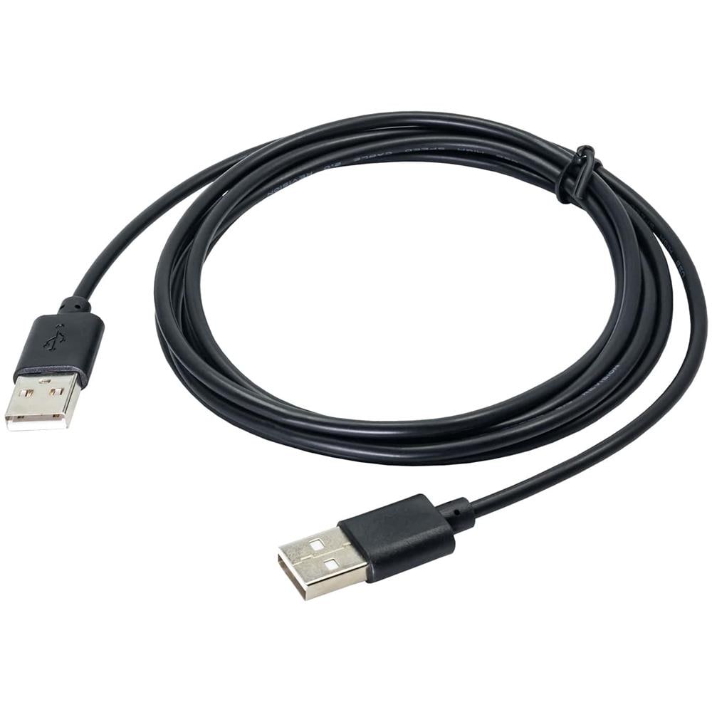 AK-USB-11 cavo USB 1,8 m USB 2.0 USB A 2 x USB A Nero - Foto 1