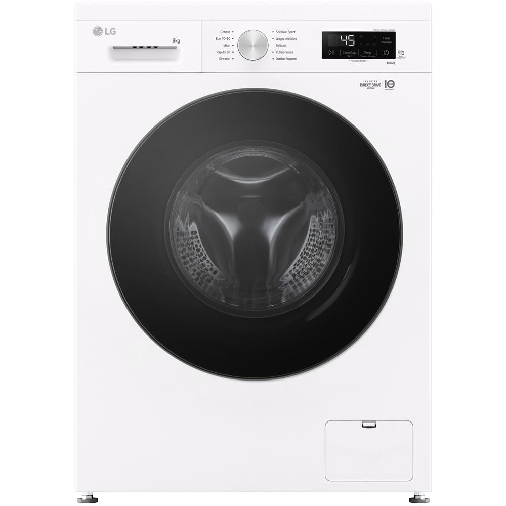 Lavatrice Standard F4NX1009NWB Bianca 9 Kg Classe A Centrifuga 1400 Giri Colore Bianco - Foto 1