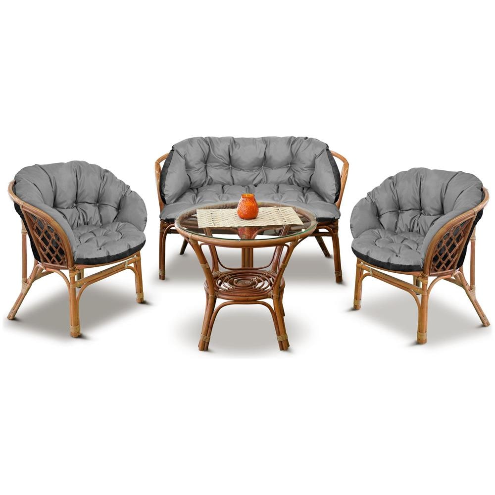 Cuscino da giardino AIO FACTORY 190x40 cm, impermeabile, grigio, per divano e panca - Foto 2