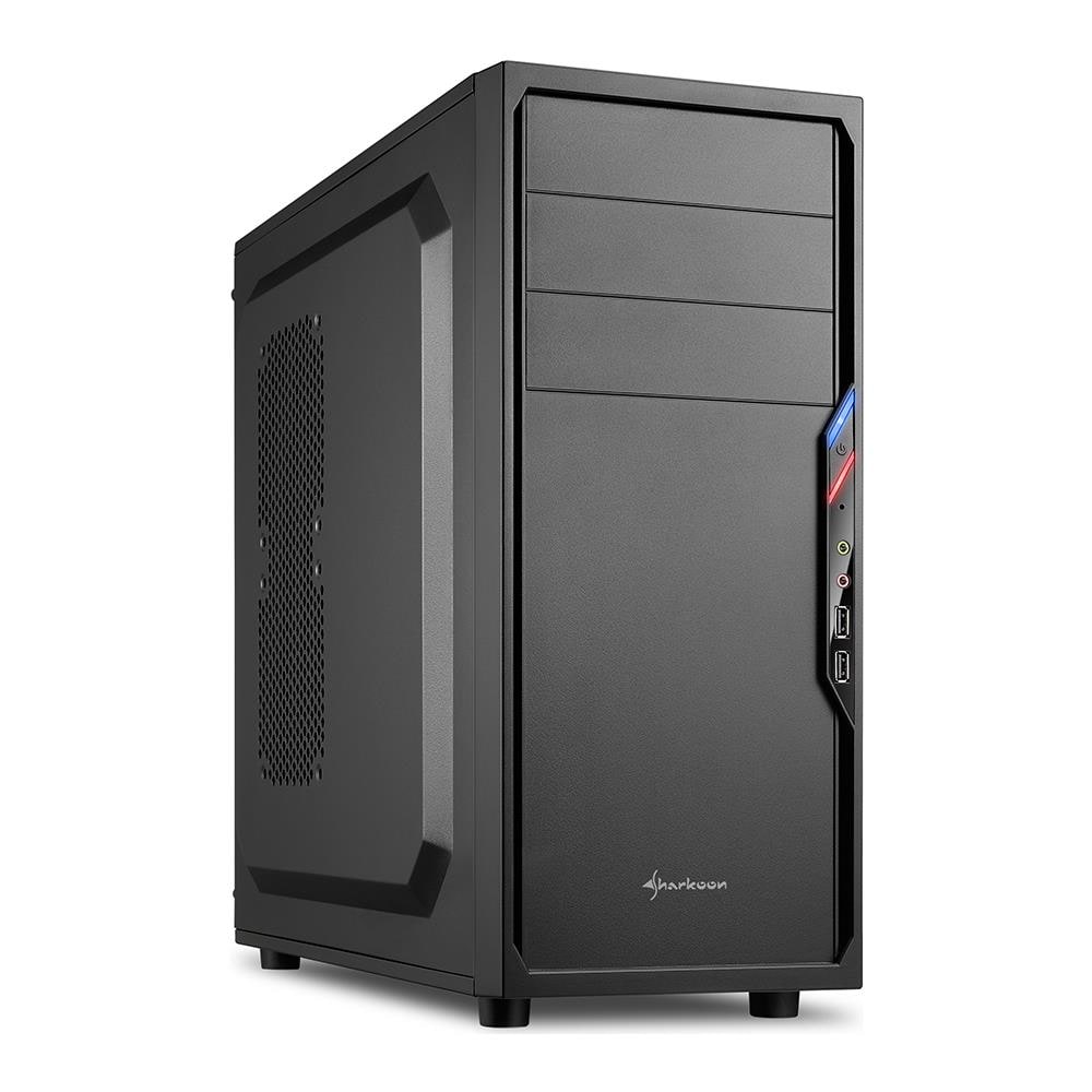 Case VS4-S Middle-Tower ATX / Micro-ATX / Mini-ITX Colore Nero - Foto 1