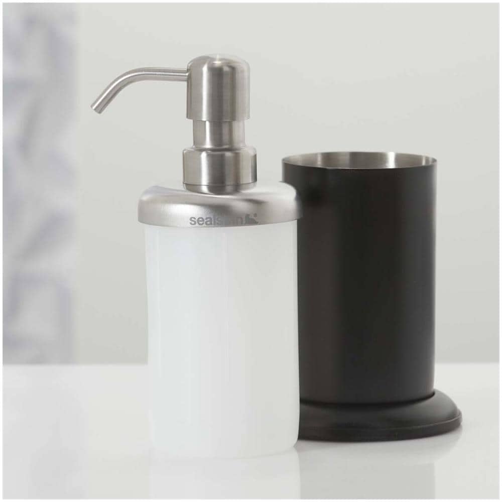 Dispenser Sapone Acero Nero 361730219 - Foto 2