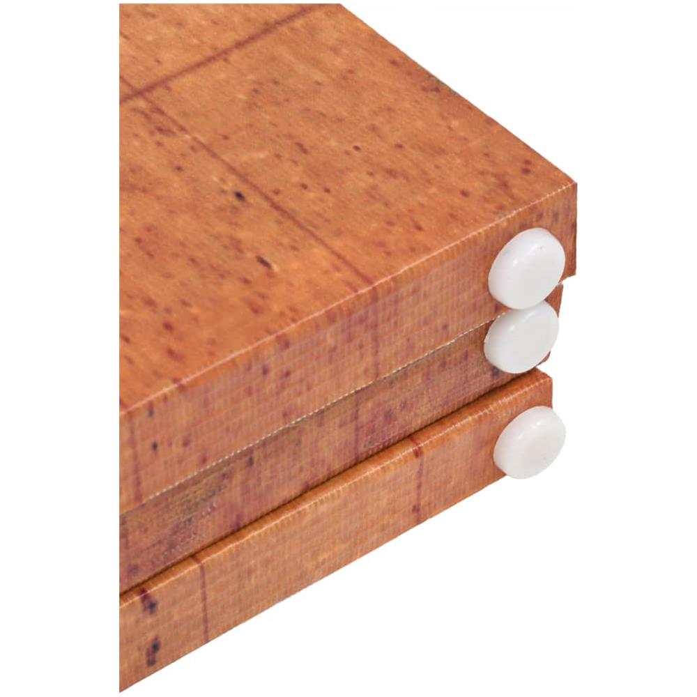 Paravento Pieghevole 228x170 cm Stampa Mappa del Mondo Giallo - Foto 5