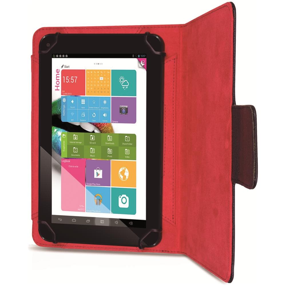 PHTABLETCASE7, Foglio, Nero, Ecopelle - Foto 2