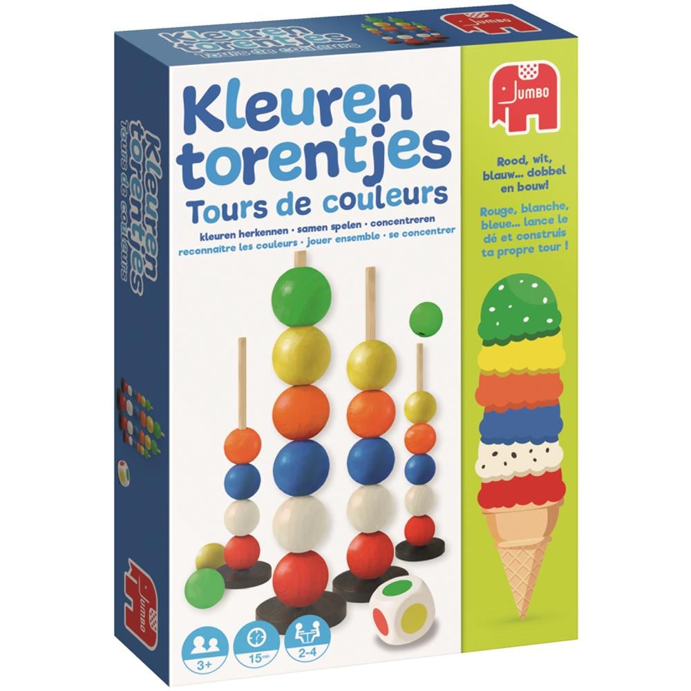 Kleurentorentjes Prescolare Ragazzo / Ragazza giocattolo educativo - Foto 2