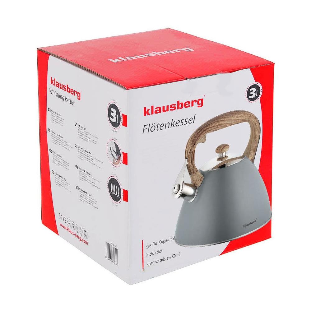 Teiera Con Fischietto Klausberg 3l Kb-7297 - Foto 2