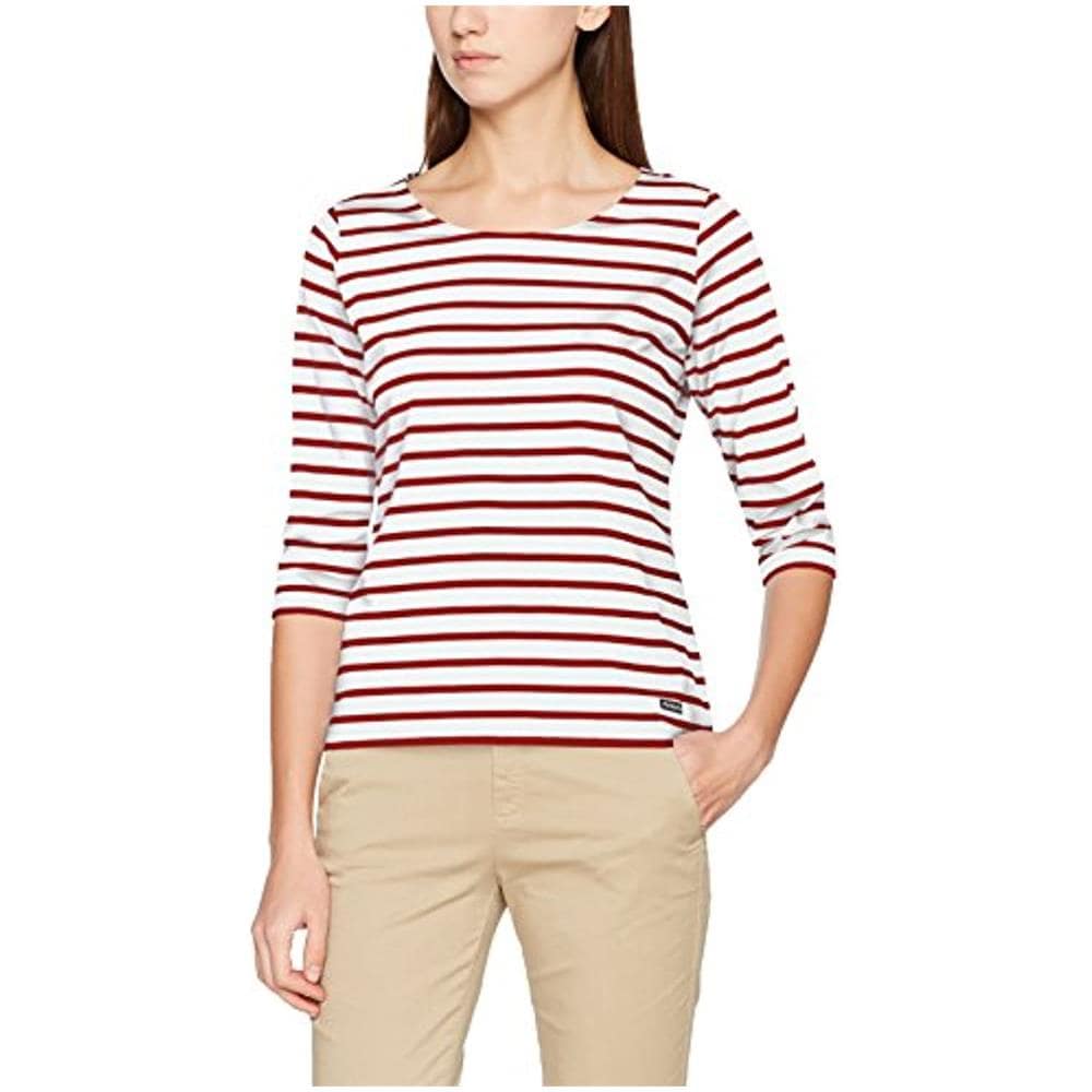 Mariniere Cap Coz Maglietta A Manica Lunga, Bianco (white / braise 320), S (taglia Produttore: 1) Donna - Foto 1