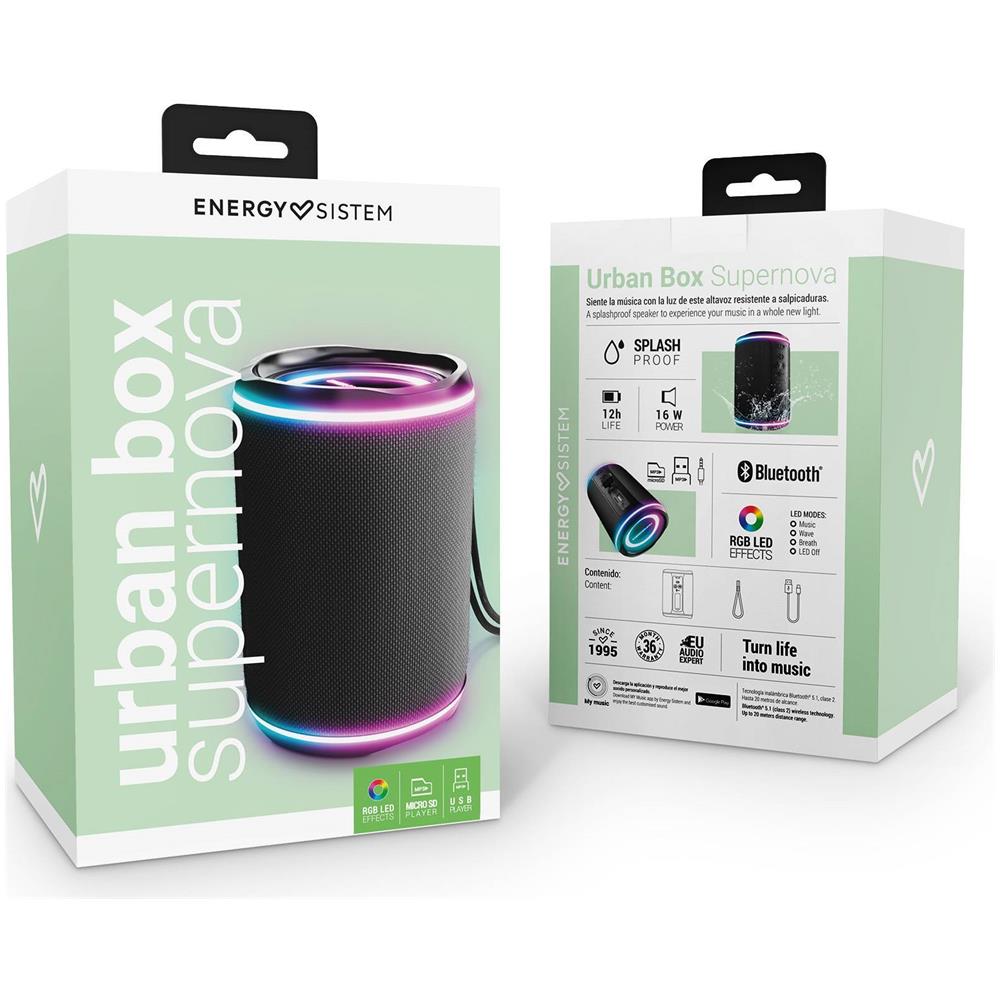 Altoparlante Portatile Urban Box Supernova 16 W Bluetooth 5.1 True Wireless Stereo - Foto 6