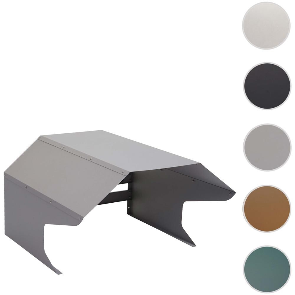 Garage Per Tosaerba Robot In Acciaio Corten – Dimensioni 65x80x39 Cm – Resistente E Anti-ruggine – Copertura Per Esterno - 4