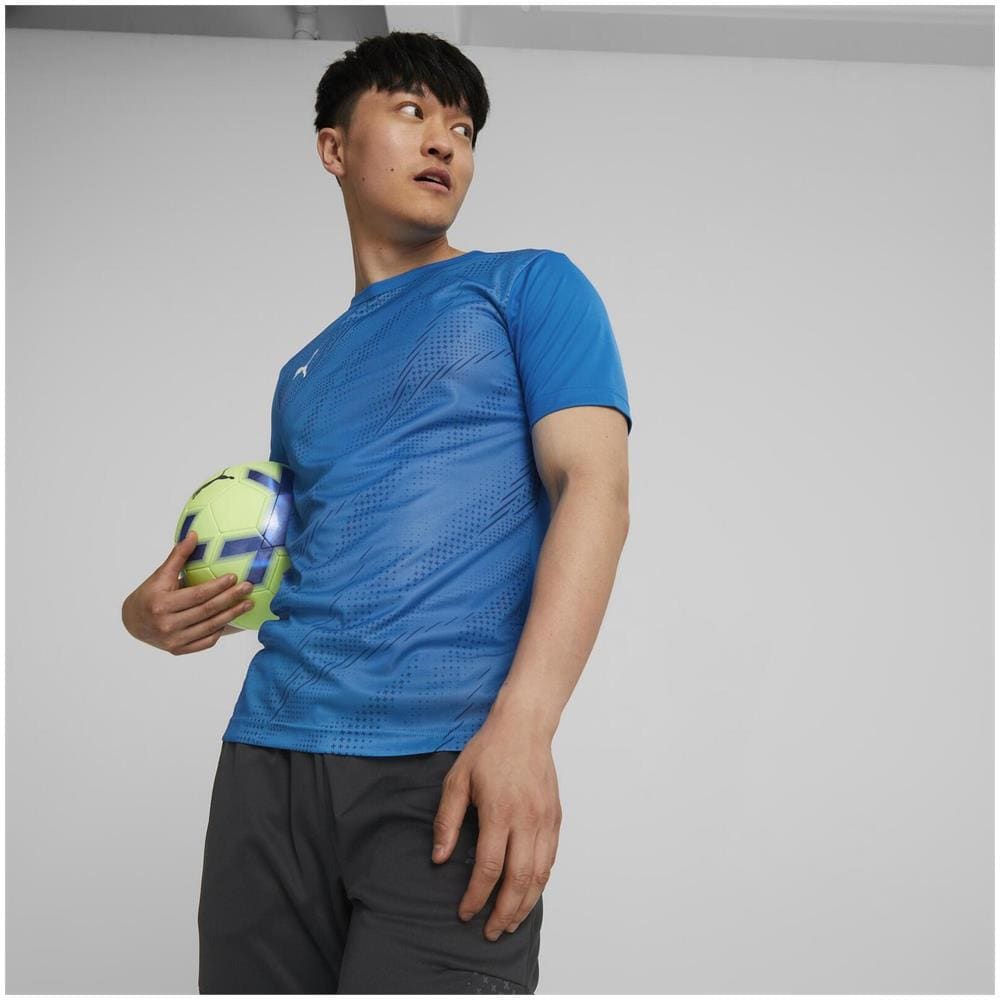 Individualrise Football Graphic Tee 65813102, Uomini, Blu, S - Foto 2