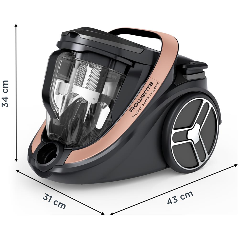 Silence Force RO7954EA aspirapolvere a traino 2,5 L A cilindro Secco 500 W Senza sacchetto - Foto 10