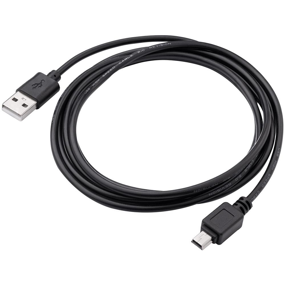 AK-USB-03 cavo USB 1,8 m USB 2.0 USB A Mini-USB B Nero - Foto 1