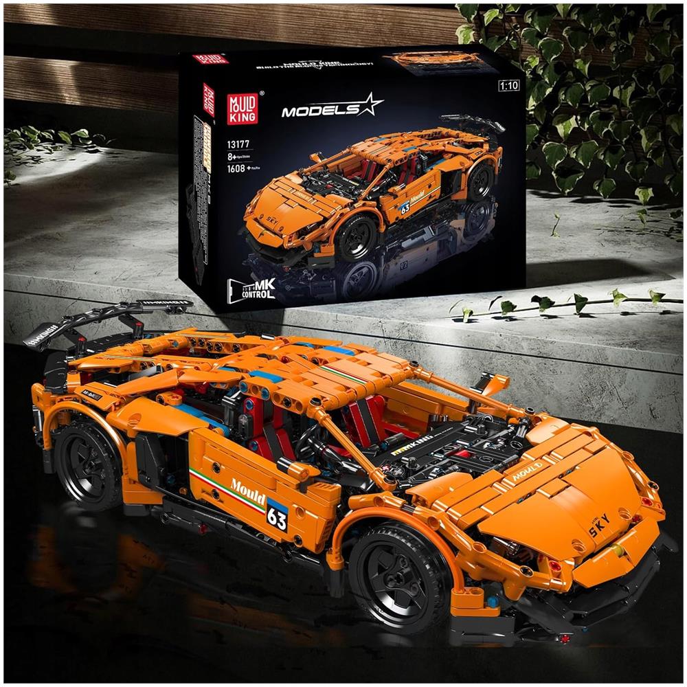 Set mattoni da costruzione 1620 Pezzi Auto Linbaoginni Aventador - Foto 4
