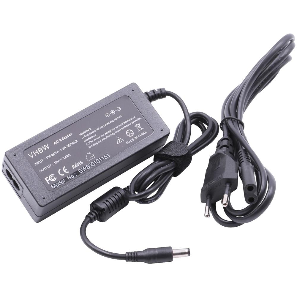 Alimentatore Notebook 19v, 3.42a, 65w Per Acer Aspire Sostituisce Liteon Pa-1650-02, Lc. adt01.003, Lc. t2801.006, Pa-1750-02, Pa-1900-04 - Foto 2