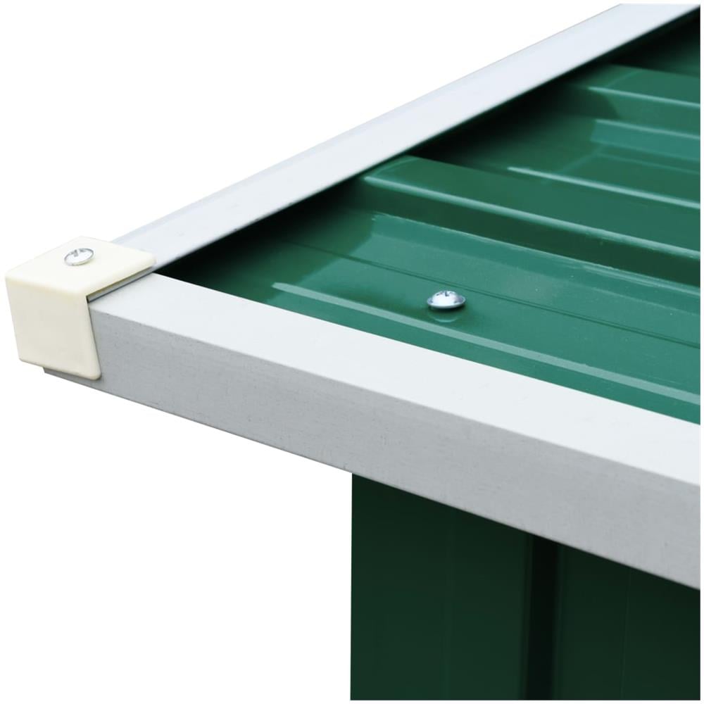 Capannone In Acciaio Zincato 172x91x154 Cm Verde - Foto 1