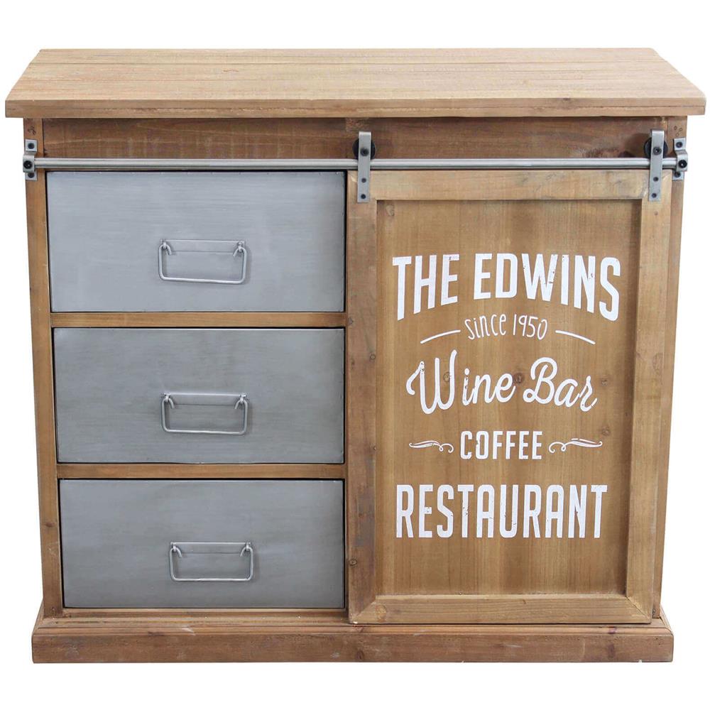 Edwins - Madia In Legno E Acciaio - Foto 2