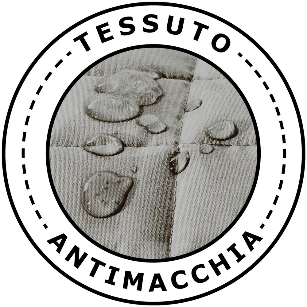 Copridivano Antimacchia - Salvadivano Trapuntato Double Face - 4 Posti Per Seduta Da 230 A 255 Cm - Grigio Chiaro / grigio Scuro - Foto 2