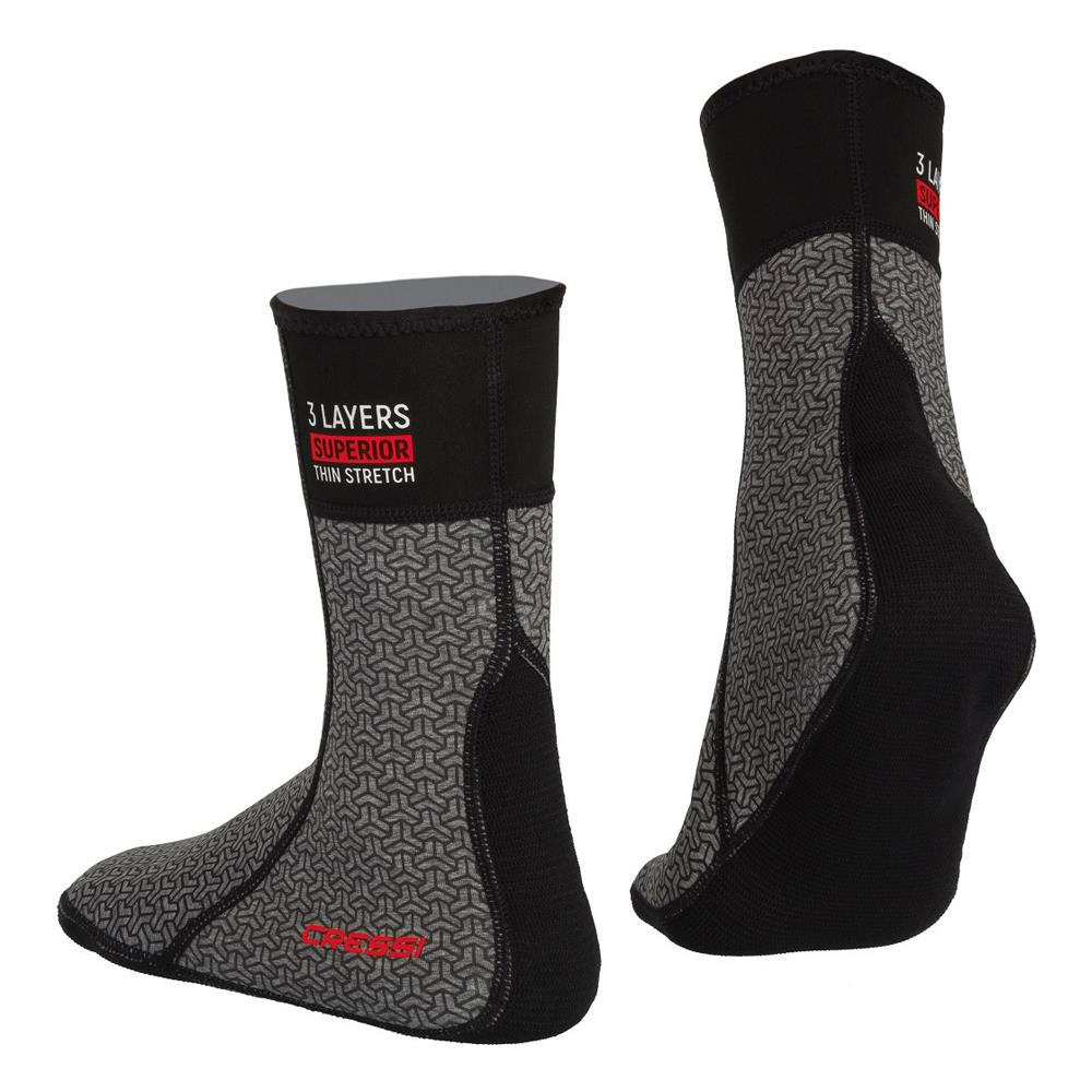 Thermal Undersuit Socks Nero Xxl - Foto 3