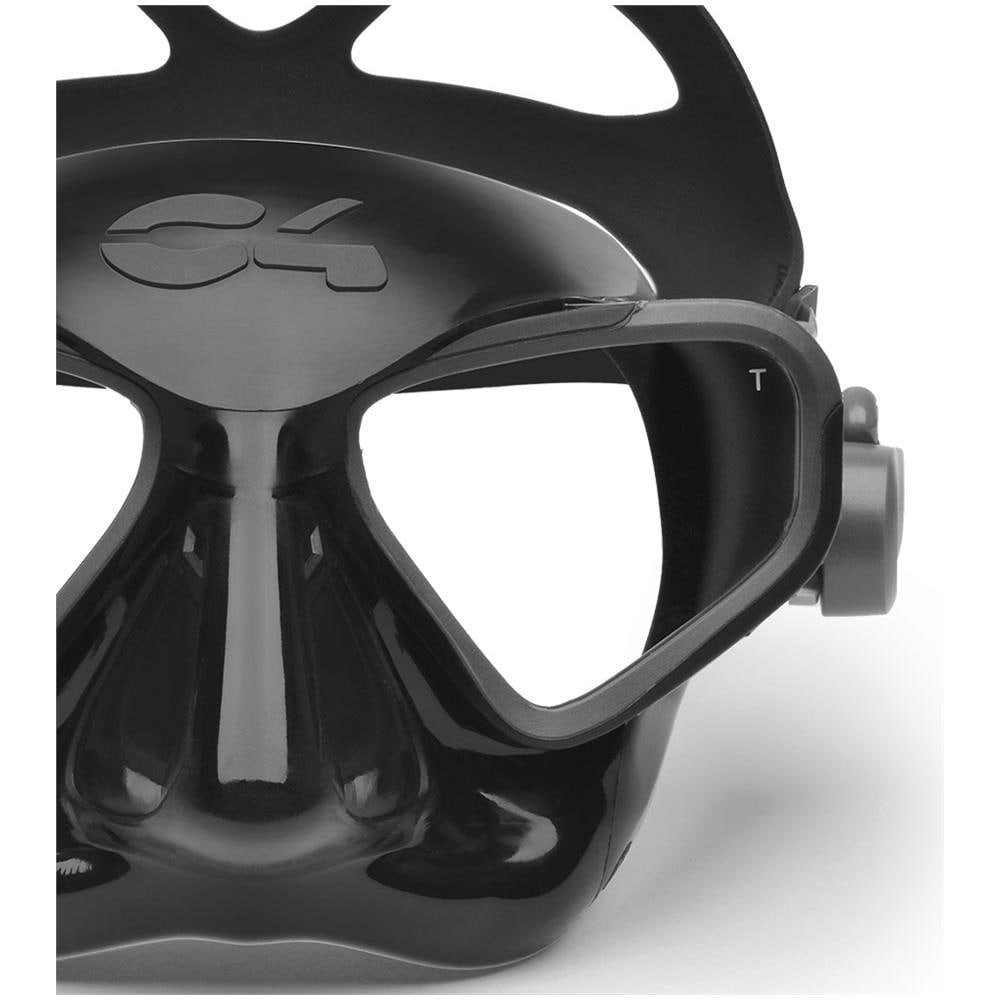 Maschera Falcon Trasparente Nero - Foto 2