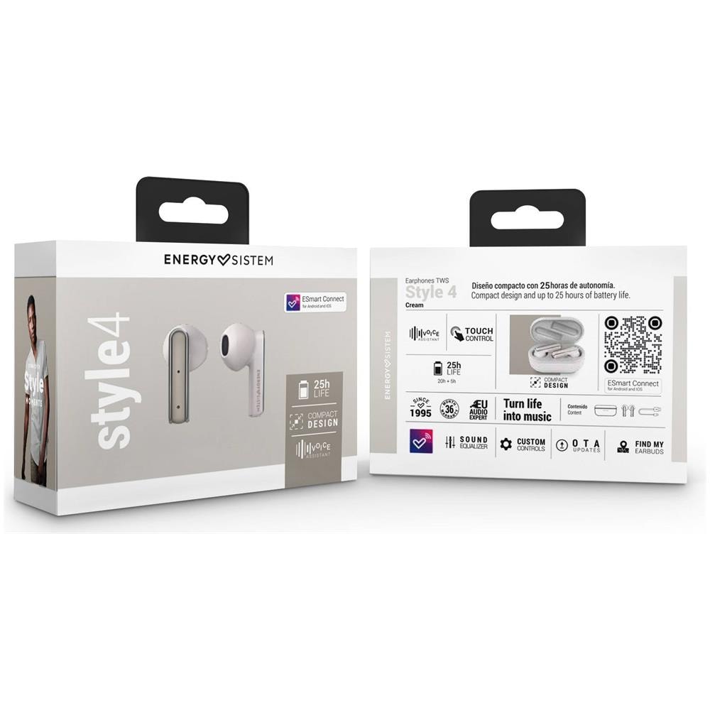 Auricolari True Wireless Style 4 Compact Design, Charging Case, App Esmart Connect - Foto 6