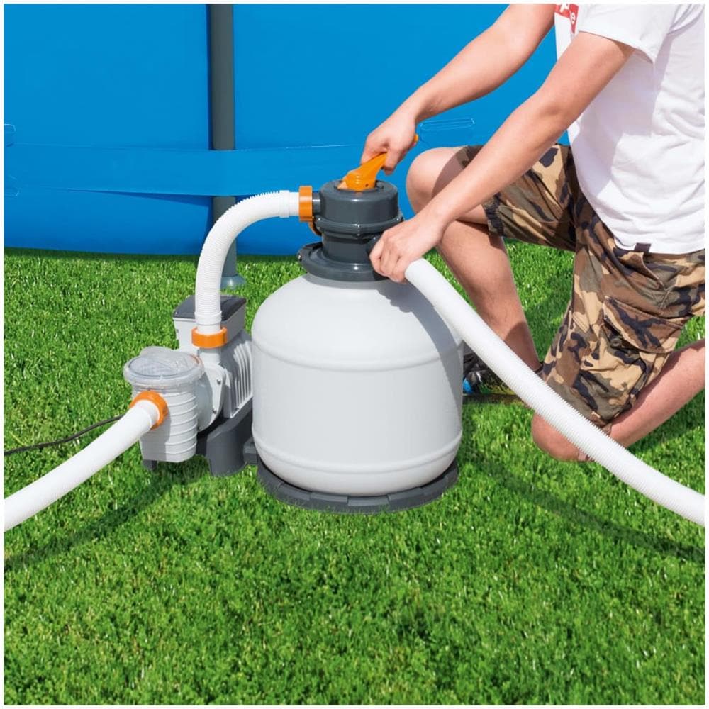 Pompa Con Filtro A Sabbia Flowclear 5678 L /h - Foto 2