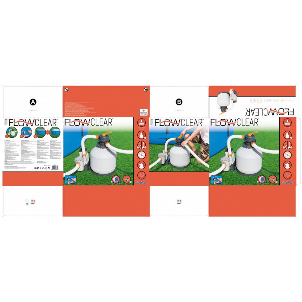 Pompa Con Filtro A Sabbia Flowclear 5678 L /h - Foto 7