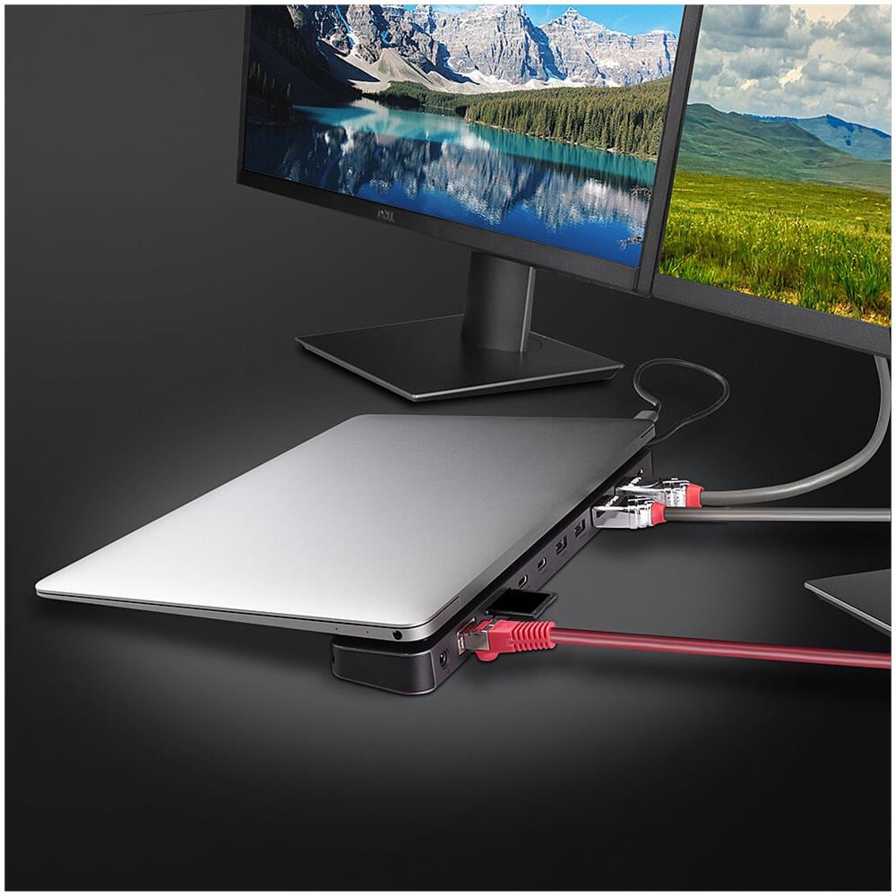43392 replicatore di porte e docking station per laptop USB 3.2 Gen 1 (3.1 Gen 1) Type-C Antracite - Foto 5