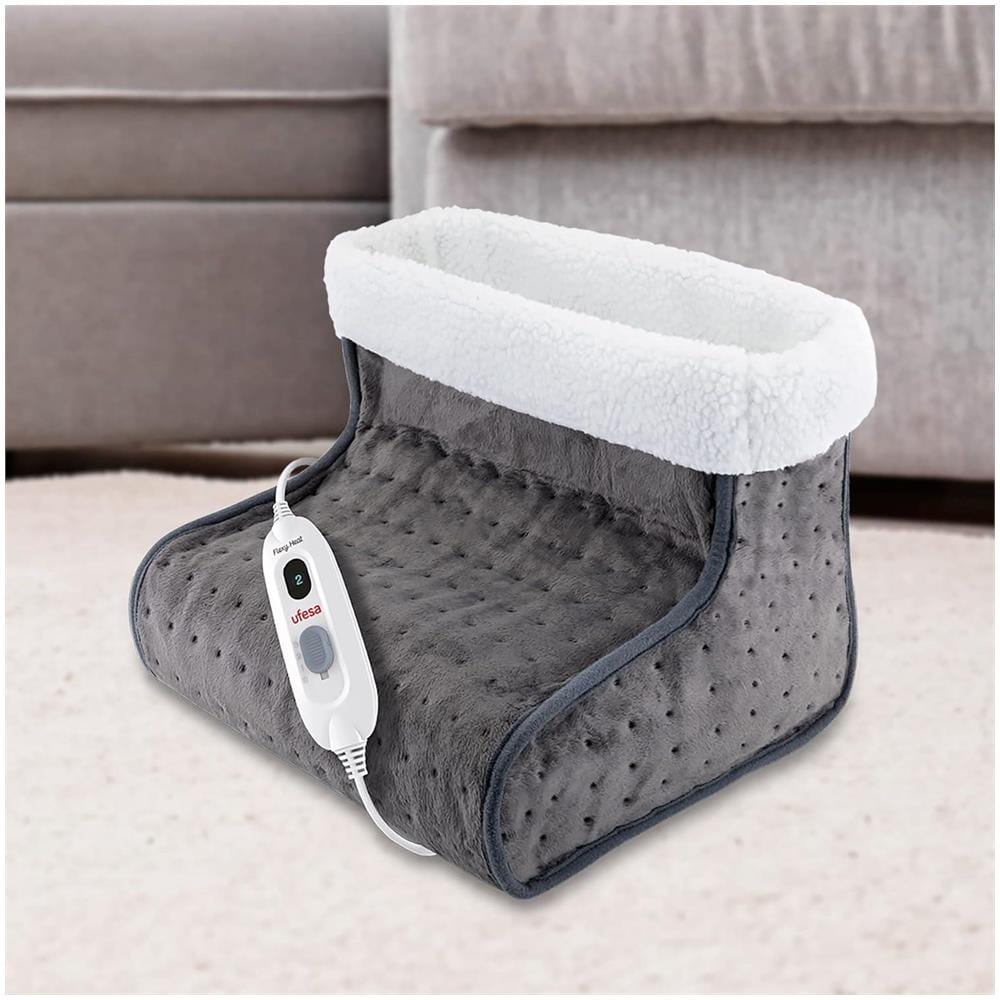 Scarpa Termica Elettrica con 3 Livelli Riscaldamento Temperatura 30° C Potenza 100 W Colore Grigio - Foto 2