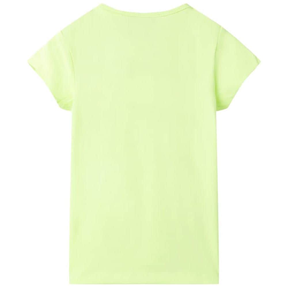 Maglietta da Bambina Giallo Fluo 116 - Foto 2