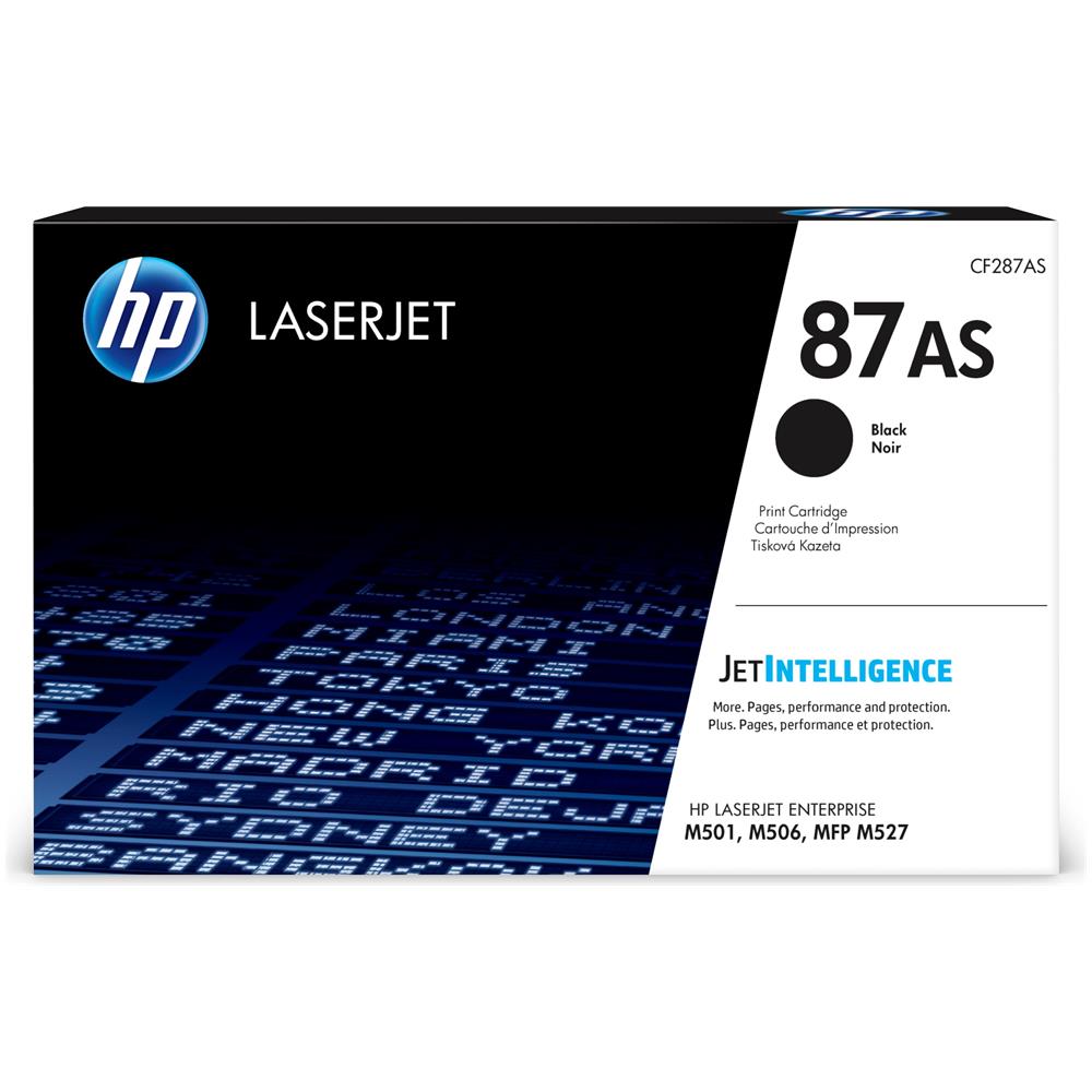 87AS Black LaserJet Toner Cartridge - Foto 1