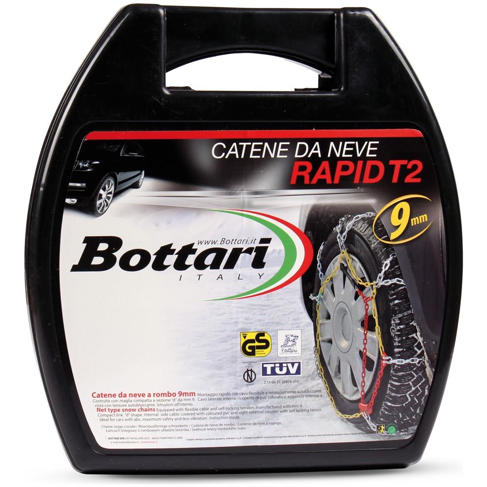 Catene Da Neve A Rombo 9 Mm ""rapid T2"" Mis. 075 - Foto 2