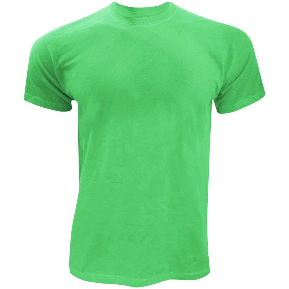 Screen Stars Maglia Tinta Unita 100% Cotone Uomo (l) (verde Kelly) - Foto 1