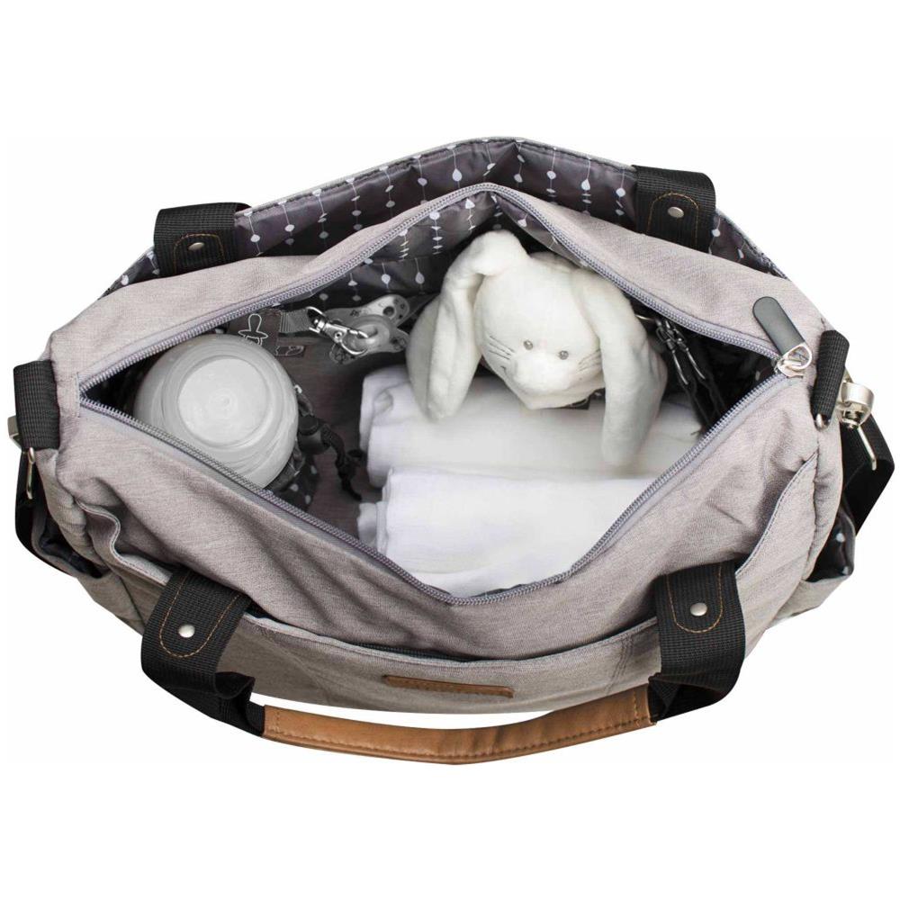 Borsa Per Pannolini Bari Grigio Chiaro Bndb009-lgy - Foto 2