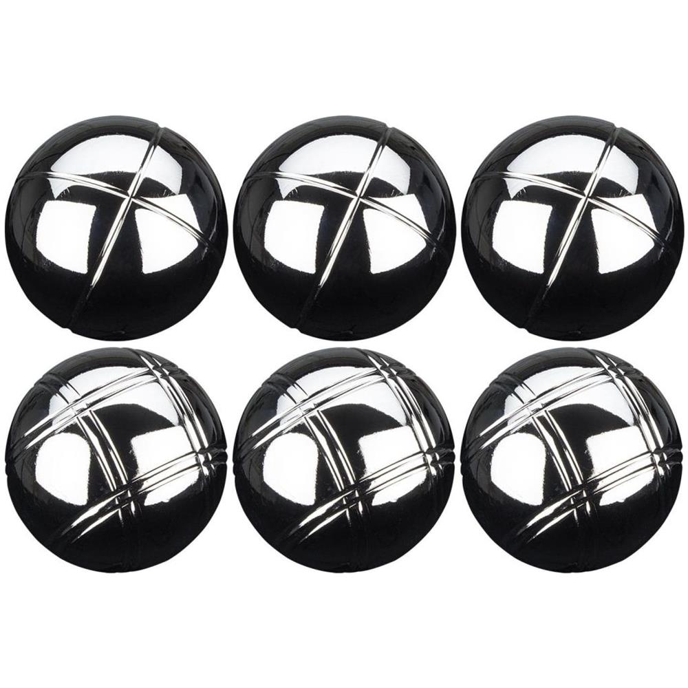 Set da Pétanque V 6 Bocce Argento 52JU-CHR-Uni - Foto 3