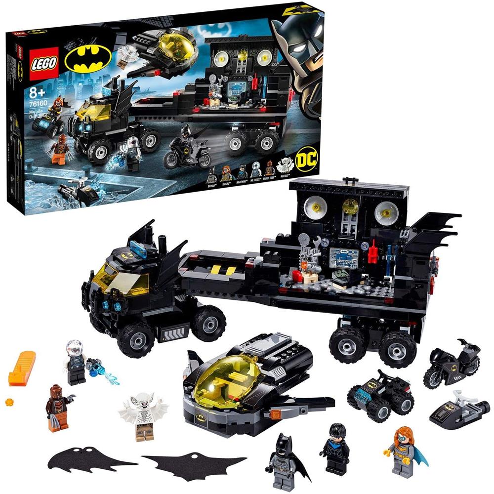 Gioco per Bambini Set DC Batman Bat-base Mobile Camion con Jet - Foto 2