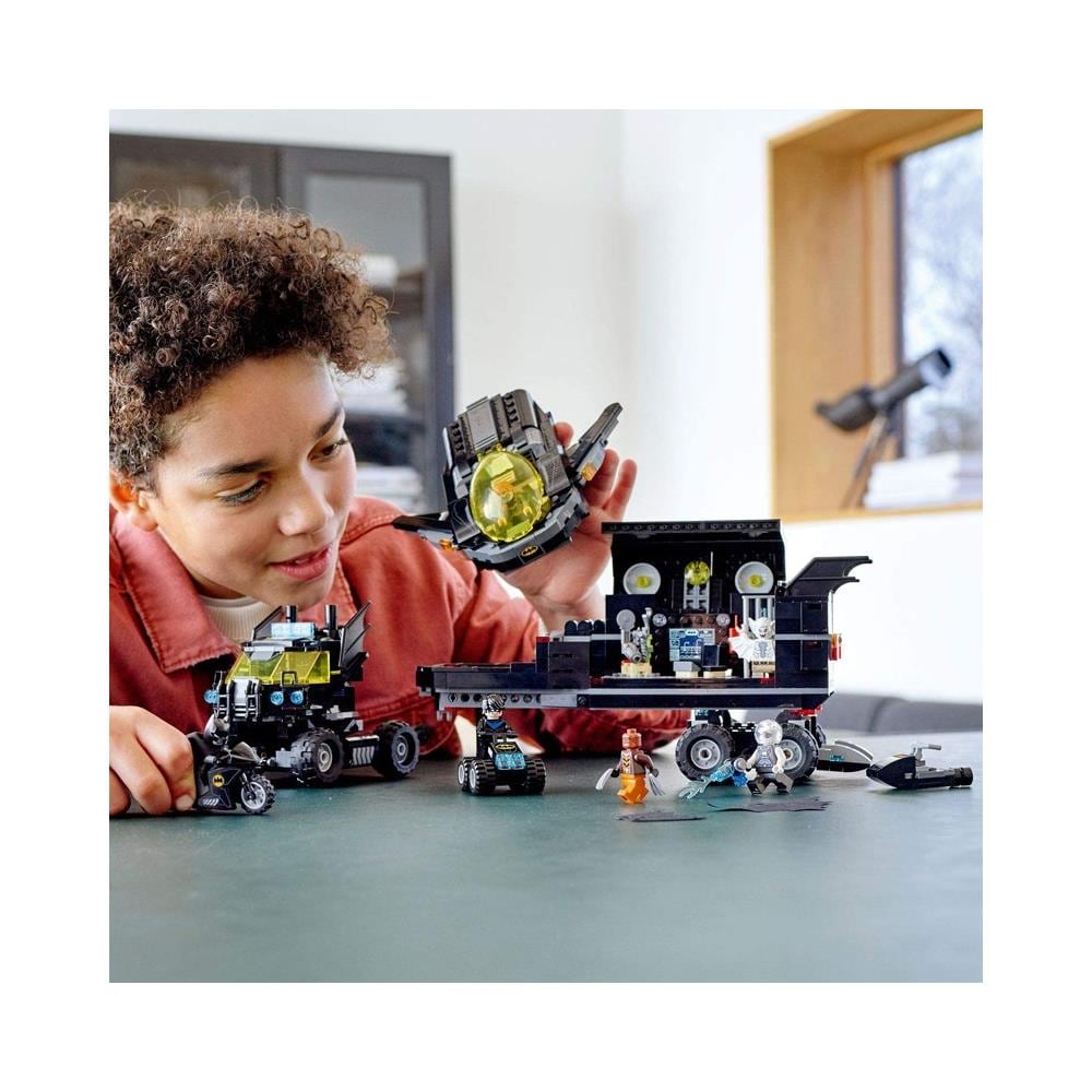 Gioco per Bambini Set DC Batman Bat-base Mobile Camion con Jet - Foto 8