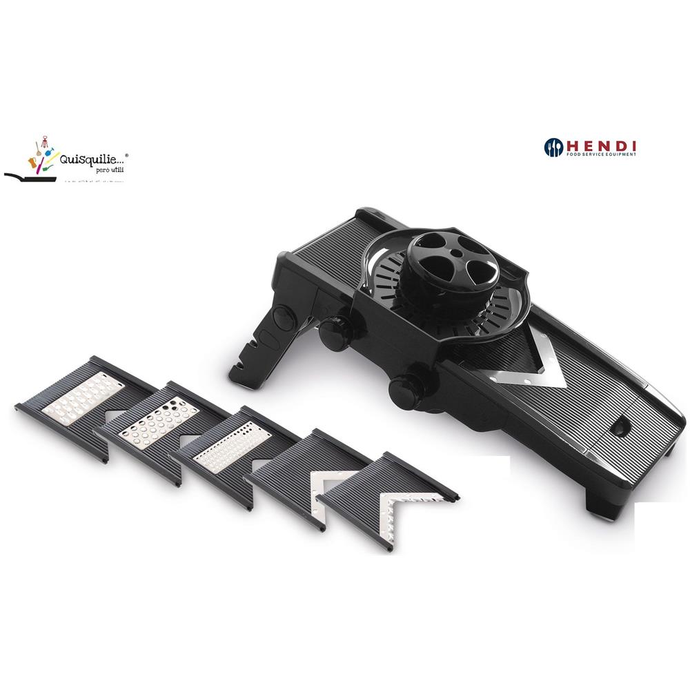 Super Affettatore ''v-shape'' Con 5 Lame E 6 Tipi Di Taglio Qualità Extra - Foto 1