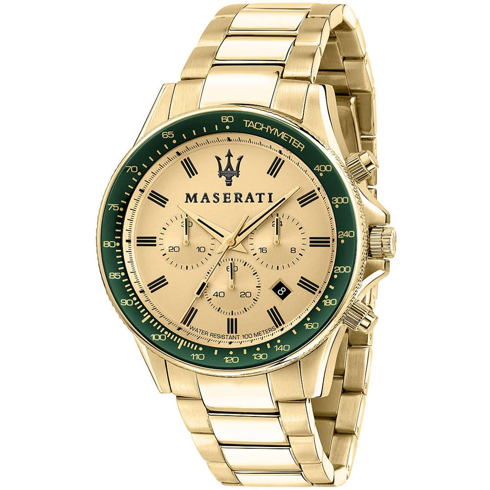 R8873640005 C Uomo 44mm Acciaio Oro Acciaio Oro Oro Quarzo Cronografo 10atm - Foto 1