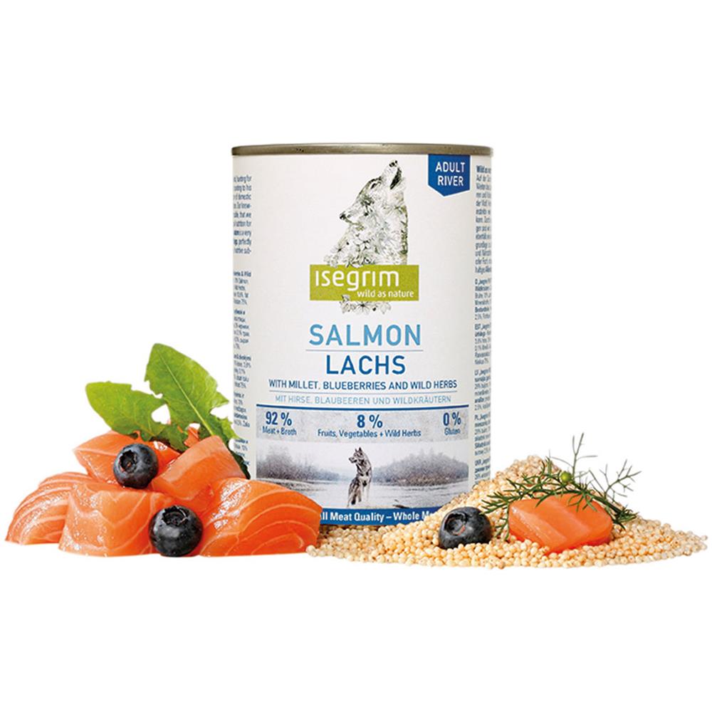 Adulto Lata Salmon Mijo, Bayas Y Hierbas Silvestres890 Gr - Foto 1