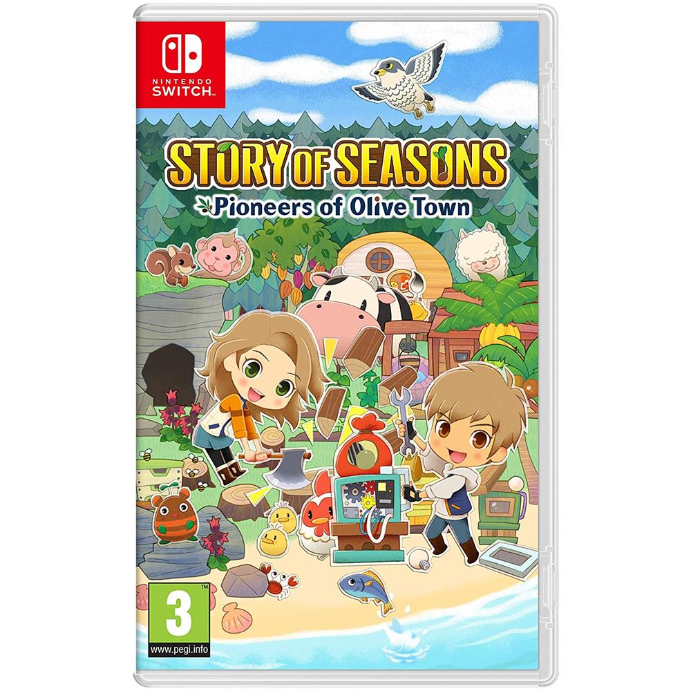 Storia Di Seasons Pionieri Di Olive Città Nintendo Interruttore Gioco - Foto 1