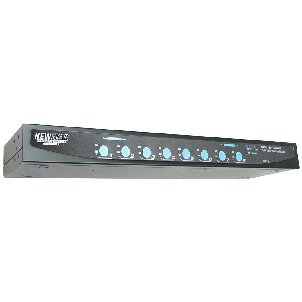 Commutatore KVM NS831D+AT /PS a 8 Porte, PS / 2 e Seriale, OSD - Foto 1