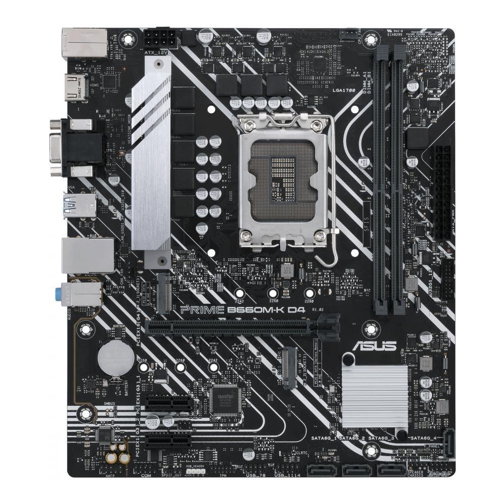 Scheda Madre Prime B660M-K D4 Socket LGA1700 Chipset B660 Micro ATX - Foto 2