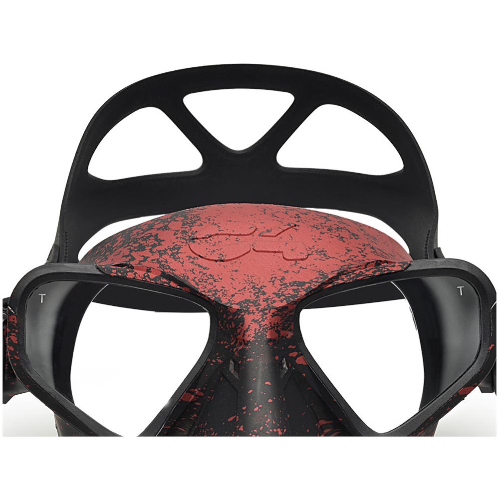 Maschera Falcon Trasparente Mimetico Rosso - Foto 3
