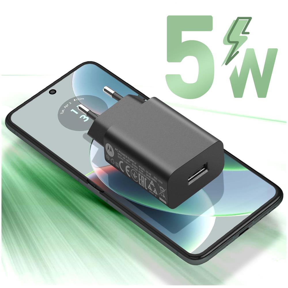 Caricabatterie Da Muro Originale Usb 5w Nero - Foto 5