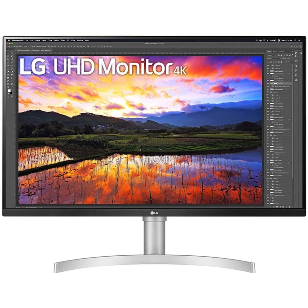 Monitor 32" LED IPS 32UN650K-W 4K Ultra HD 3840 x 2160 Pixel Tempo di Risposta 5 ms - Foto 1