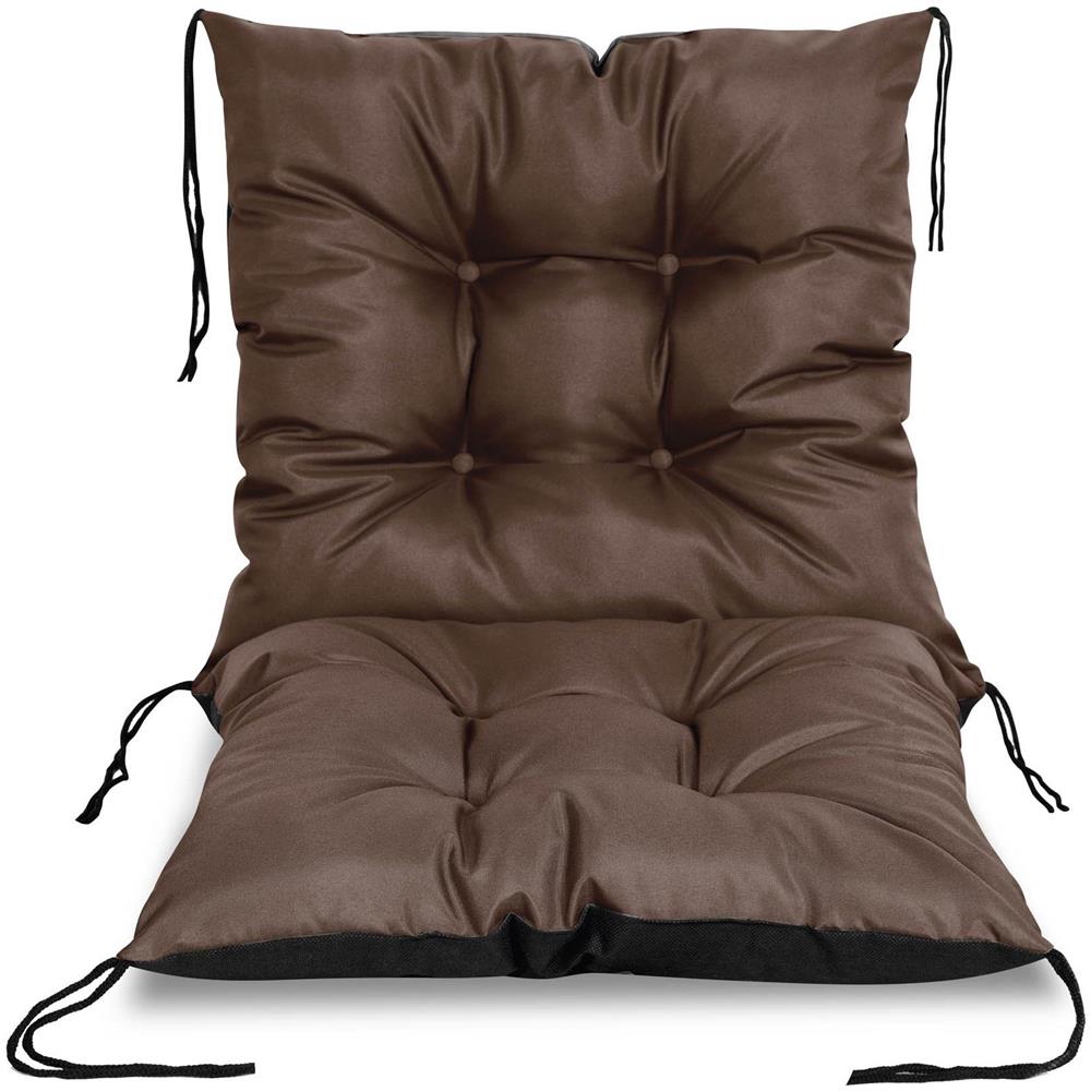 50x50x80 cm Cuscino da giardino impermeabile marrone - Foto 2
