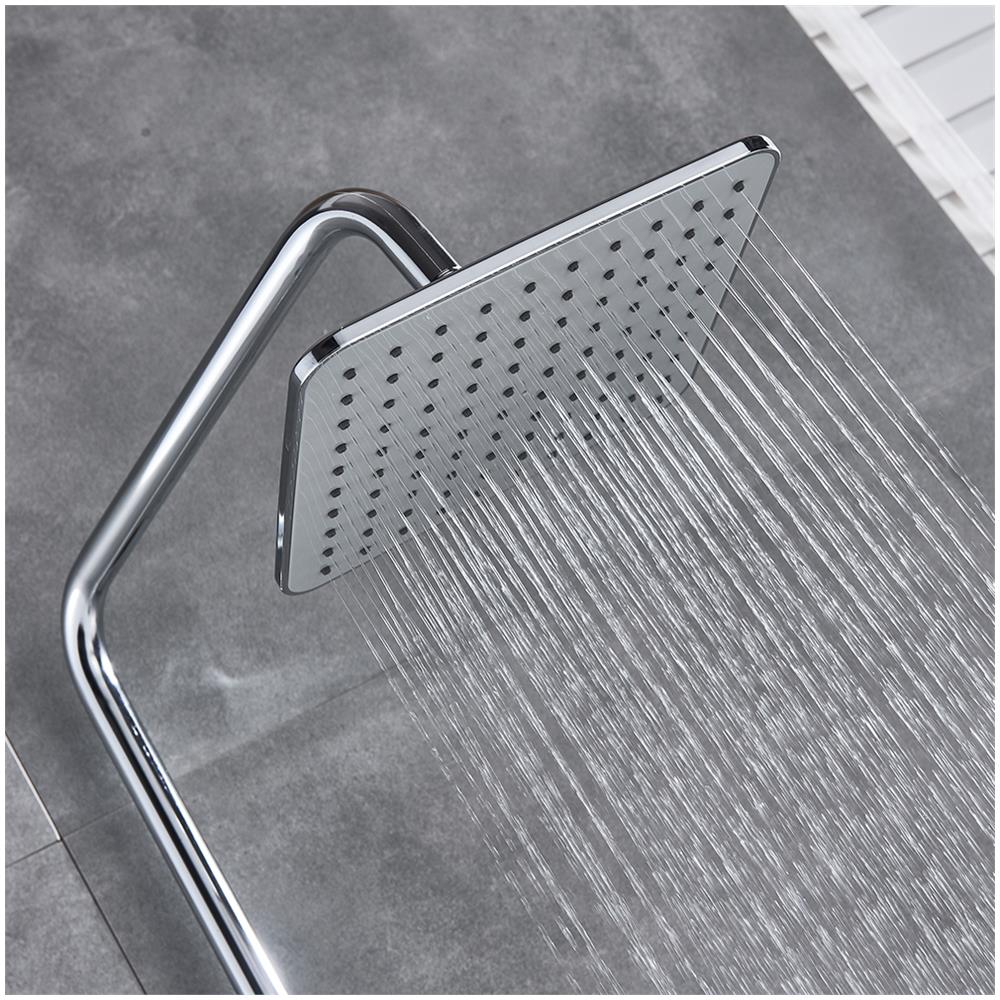 Rubinetto per doccia, Blackswan, tipo M44, modello cromato lucido, misura 20 cm - Foto 4