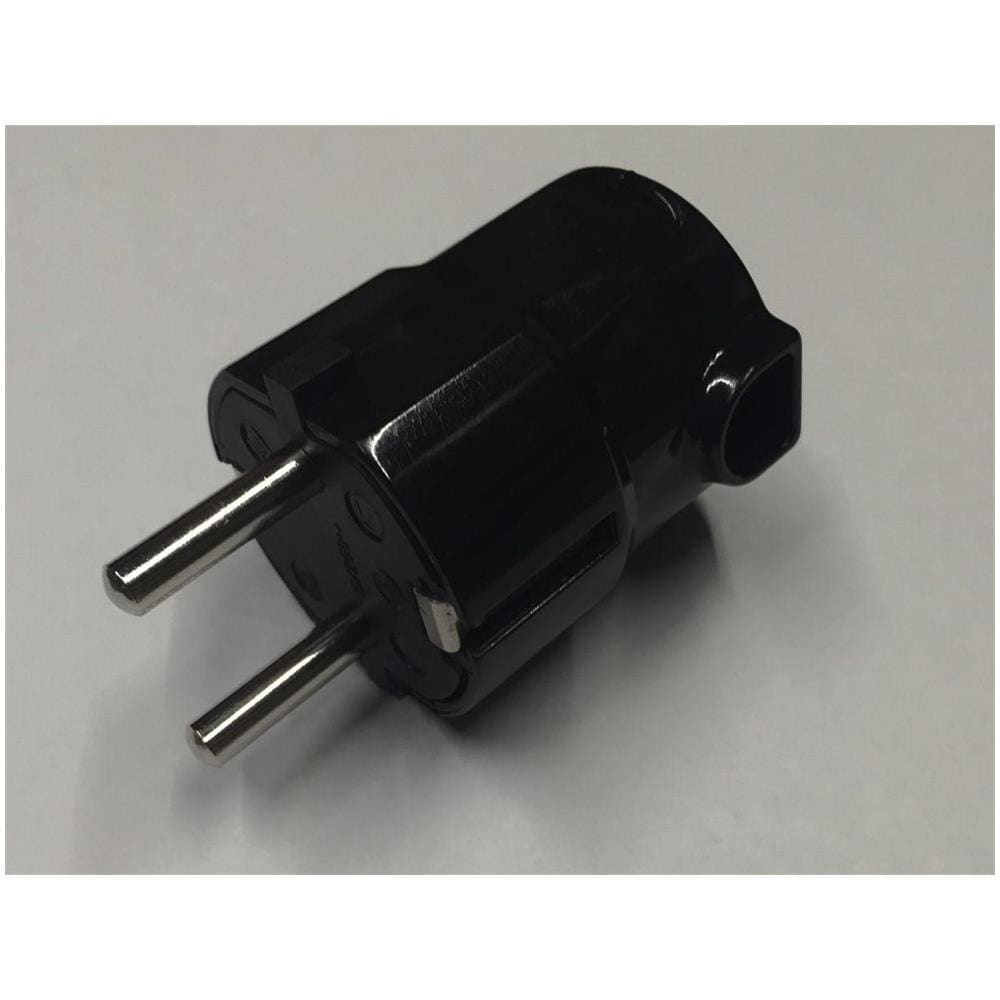 Spina Volante Shuko 16a 2p+t Angolare 90° Colore Nero - Foto 1