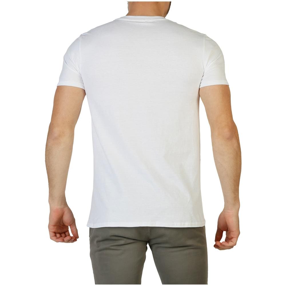 T-shirt Uomo Bianco Rbmts088 white Taglia Xxl - Foto 2